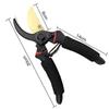 Multi-Functional Labor-Saving Pruning Shears for Thick Branches