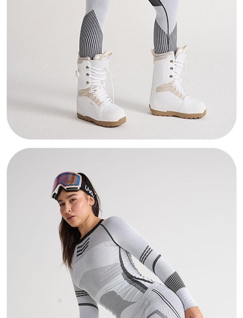 Quick-Dry Ski Base Layer Set: Warm, Sweat-Wicking Compression Wear for Men & Women