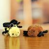 Cuddly Insect Plush Keychain Soft Stuffed Animal Keyring Emotional Support Toy for Stress Relief And Comfort Playful Cuddle Buddy for Kids