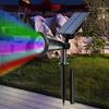 NuFeng Solar Powered 4-LED Green Garden Lawn Light