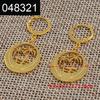 Anniyo Gold Color Earrings for Women Girls Kiribati Earring New Zealand Australia Jewelry Marshallese Micronesia  #048221