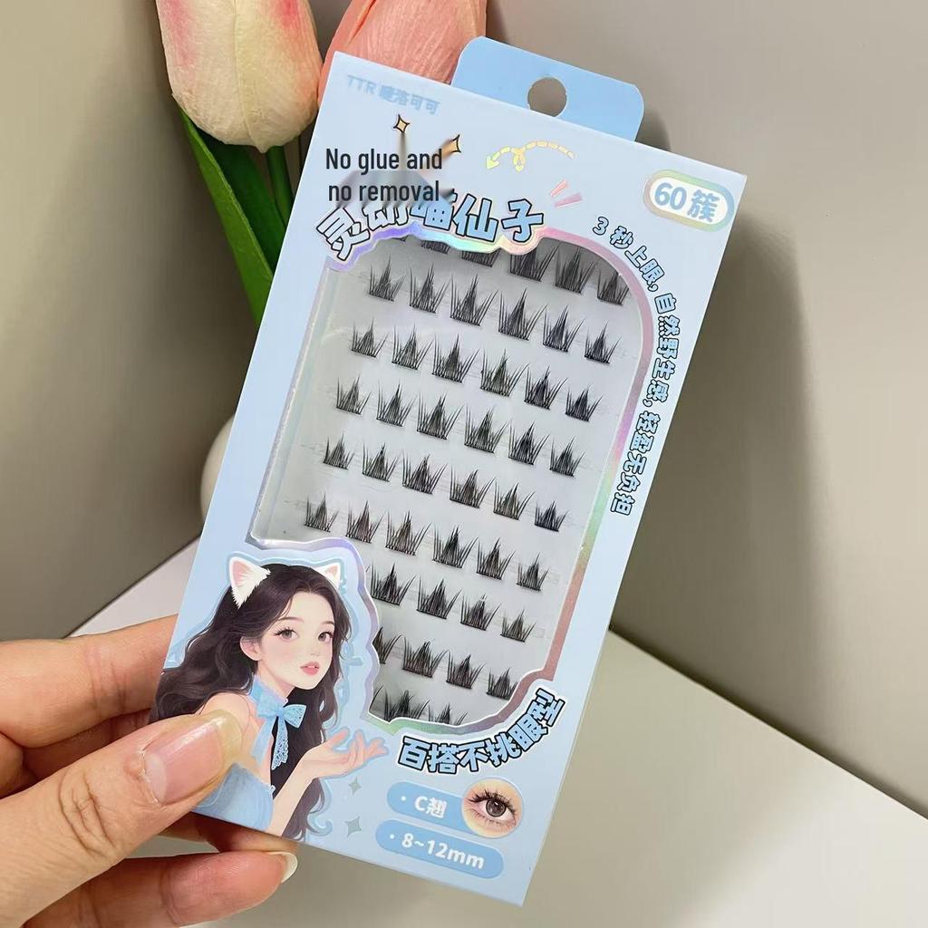 TTR Lash Rococo Glue-Free Natural False Eyelashes for Beginners