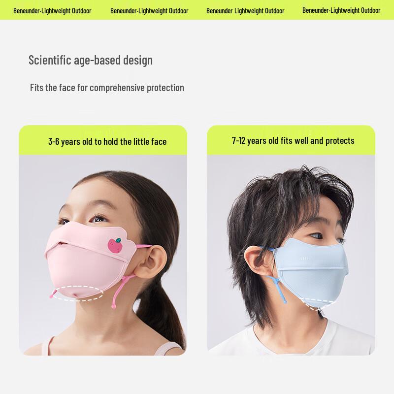 Beneunder Kids Outdoor Sun Protection Mask