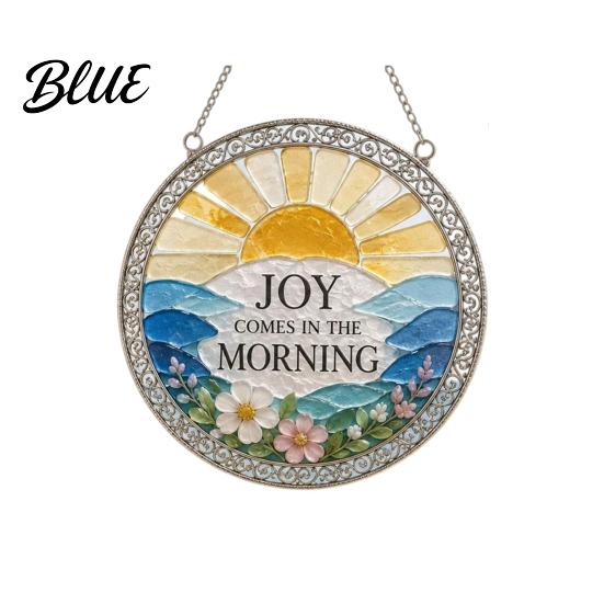 Frosted Glass Art Supplies Scripture Sea Suncatcher DIY Kit Christian Mosaic Craft Projects for Stress Relief Faith Inspired Window Hanging