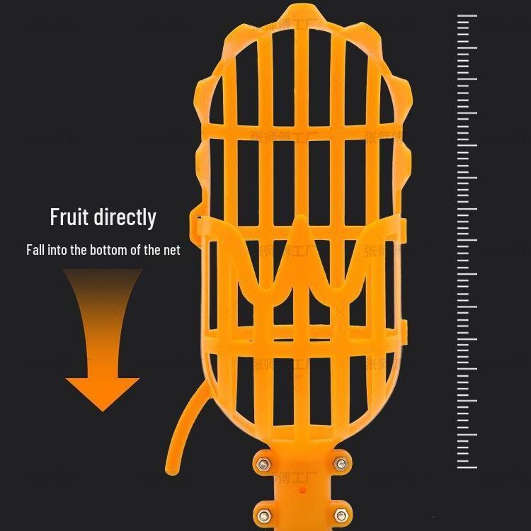 High-Altitude Metal & Mesh Fruit Picking Basket for Waxberry, Loquat, Peach, and Plum