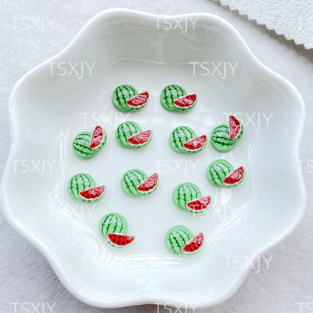 50 Stück Neue Nagelkunst Mini Weihnachtsfrüchte wie Kirschen Erdbeeren Charms Strasssteine DIY Bastelartikel für Nägel 3D Dekorationen