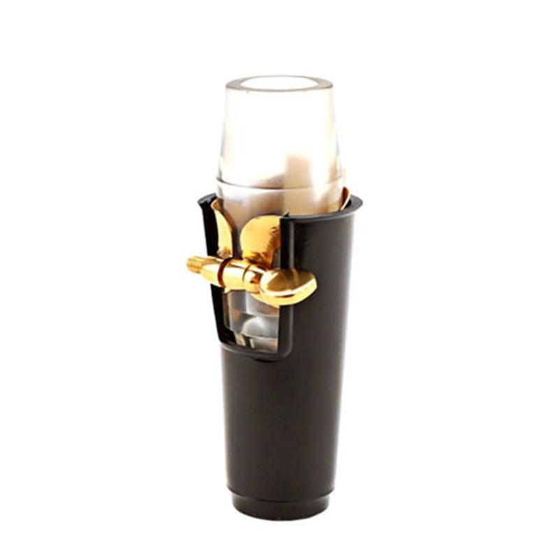 Alto Saxophone Plastic Mouthpiece Kit Includes Plastic Cap Metal Buckle Reed Pads Musical Instrument Replacement Parts