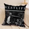 Cool WWestlife Cushion Cover Soft Plush Fabric DoubleSided Printed Sofa Cushion Cover for All Seasons Home Decor Gift