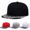 Moda Nuevo Sombrero de Borde Plano Sombrero de Flor de Anacardo Borde Estampado Sombrero Hip Hop Callejero Diaria Ocio Viaje Sombrilla Gorra de Béisbol