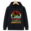 Kids Pullover Hoodie Game Controller Graphic Print Hooded Sweatshirt for Boys Girls Casual School Daily Tops Warm Fleece