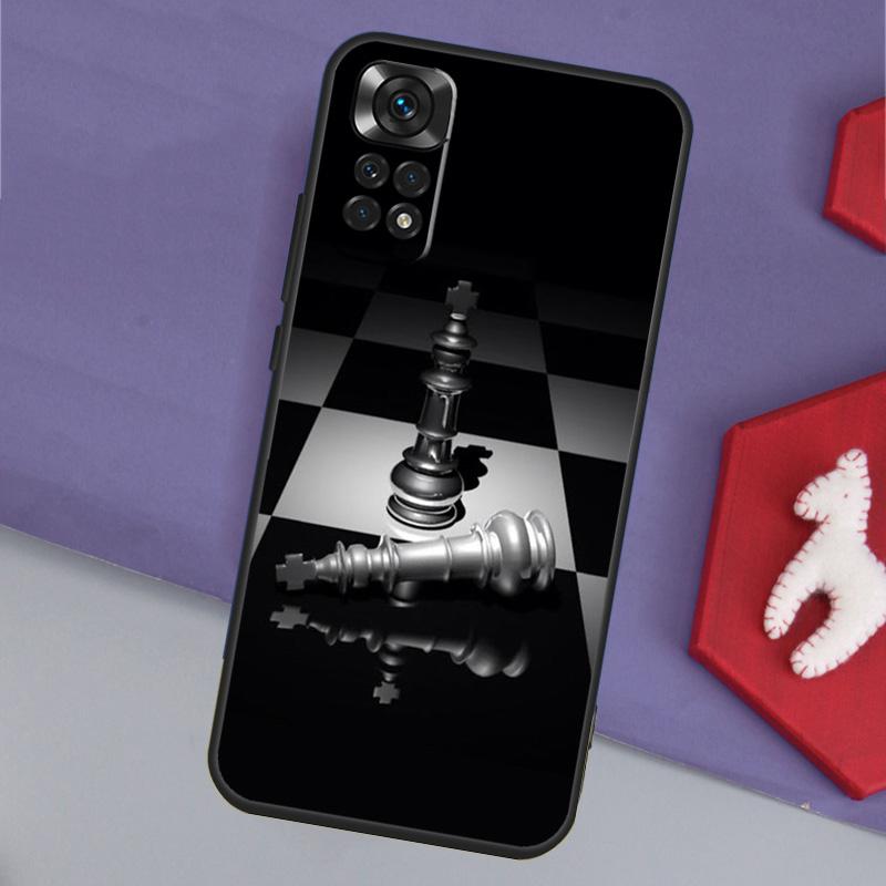 

Chess Pieces Funda For Xiaomi Redmi Note 13 14 Pro 12 11 9 10 9S 10S 11S 12S Redmi 14C 10C 12C 13C Case Redmi 13C