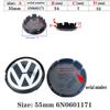 For Volkswagen 4pcs 55mm 56mm 65mm 70mm Car Wheel Center Hub Caps Cover for VW Volkswagen Golf Polo Passat Touran CC B5 B6 B7 Jetta accessories AVZ1