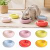 Pet Food Dispenser Ceramic Cat Food Water Bowl Anti Vomiting Stable Pet Food Basin Anti Slip Anti-flip Pet Feeder Dish Home