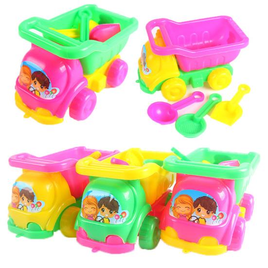 

1 Набор инструментов для копания песка Новинка Креативный Безопасный Многофункциональный Веселый Взаимодействие родителей и детей Яркий цвет Форма машинки Пляжные игрушки Подарок 1 Set