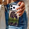 Cute Grizzly Bear Phone Case For iPhone 17 Air 14 15 13 12 Max Cover For Apple 14 15 16 16e 11 Pro Max Plus