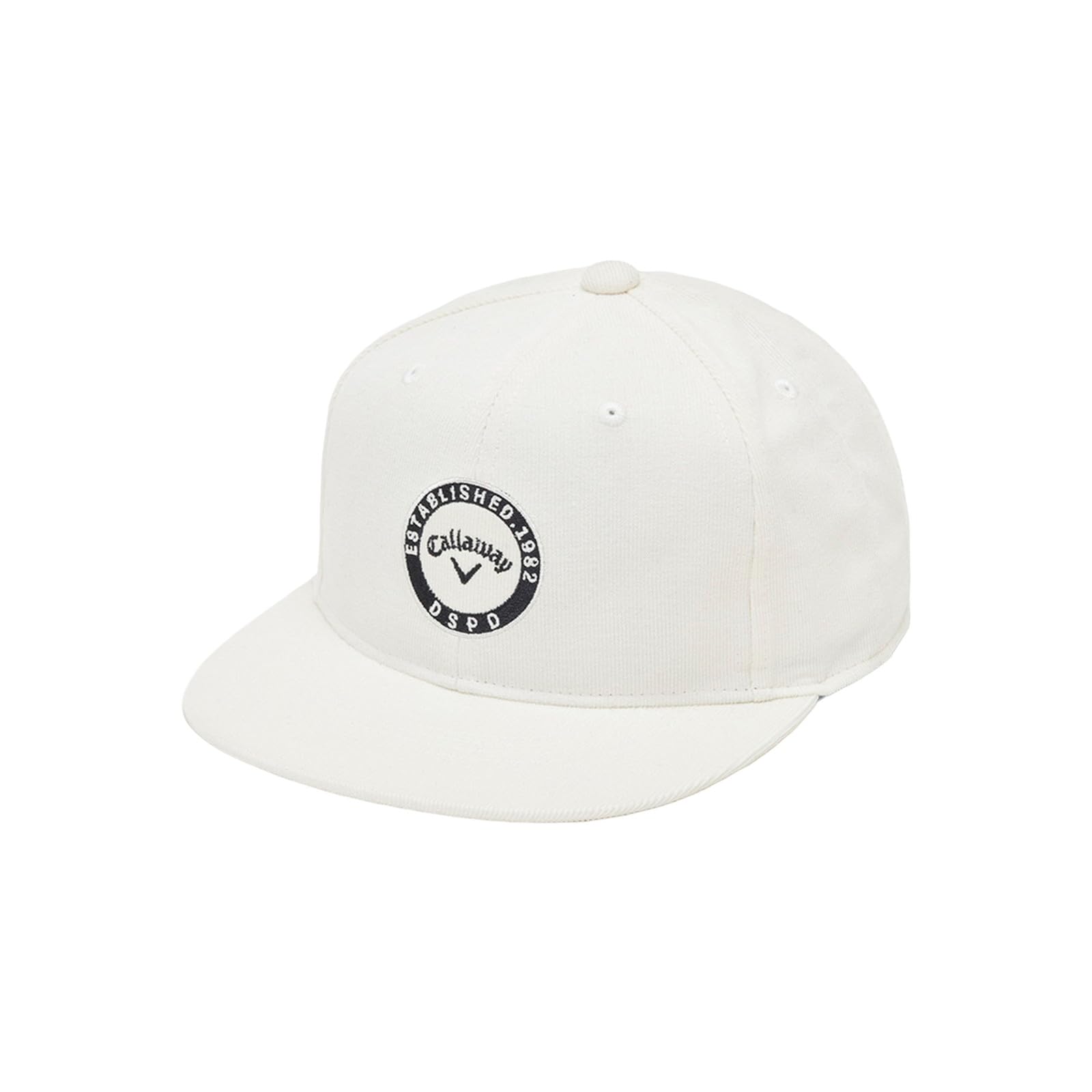 

flat cap size Golf hat C24291104 [Callaway] Men s (corduroy, adjustable) / / 1030_White