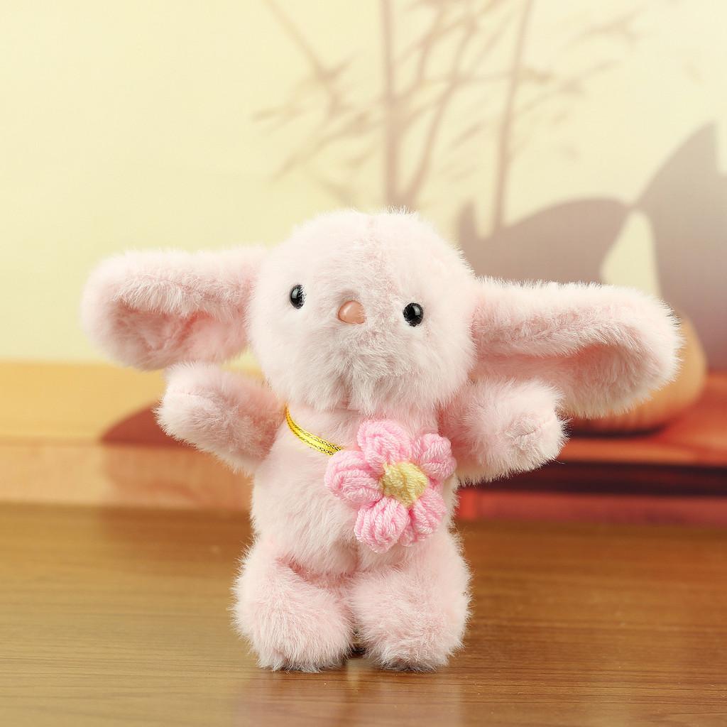 Plush Bunny Keychain With Pp Cotton Filling For Kids And Adults