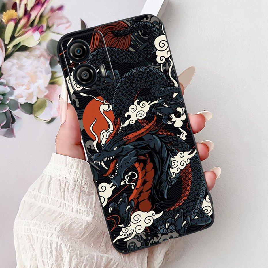 Fashion Painting Case For Motorola Moto G53 G73 Soft Silicone TPU Phone Cases For MOTO G53 G73 5G Back Covers Bumpers