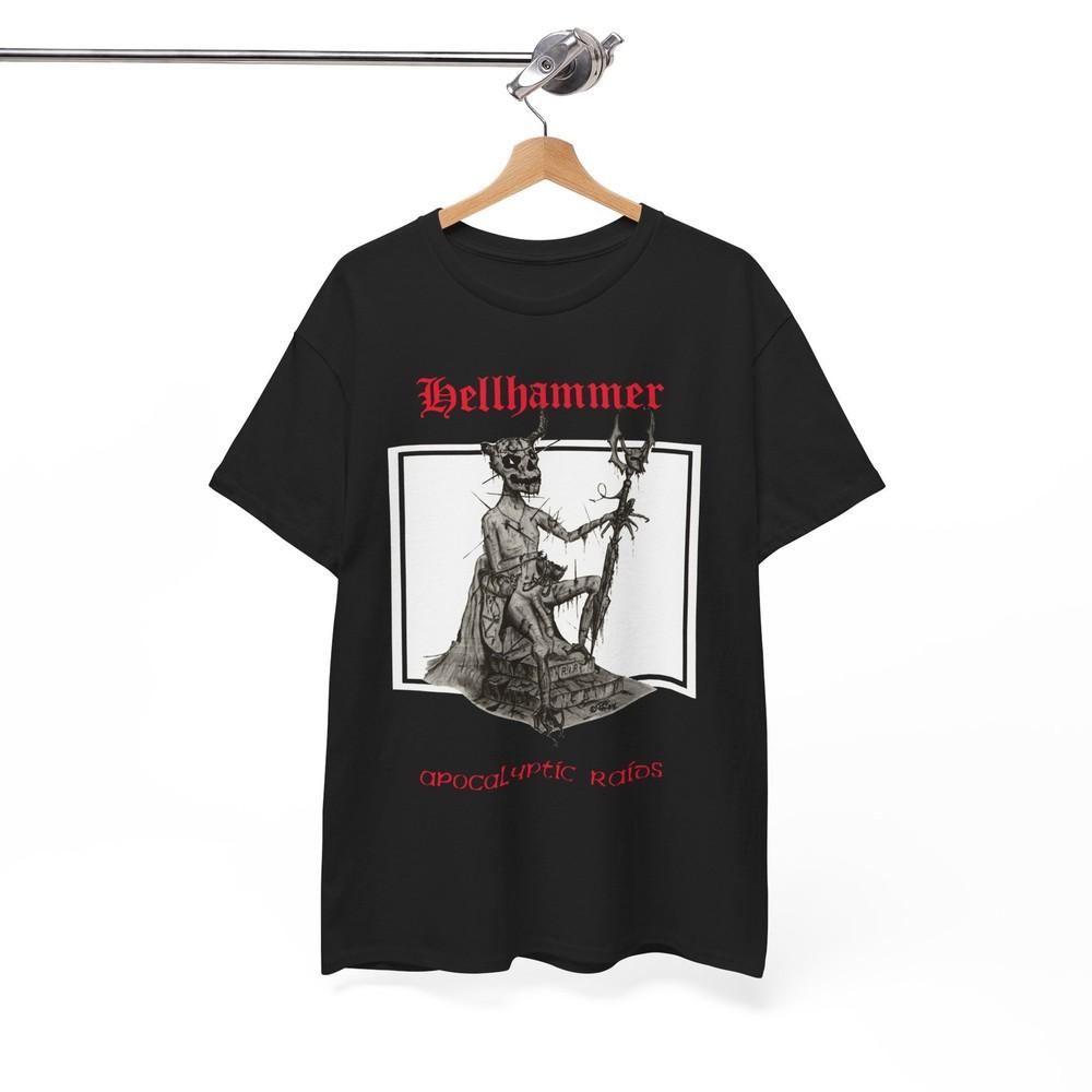 

Hellhammer shirt Death Metal Thrash Black Metal Unisex Tee Unisex T-Shirt XXXL
