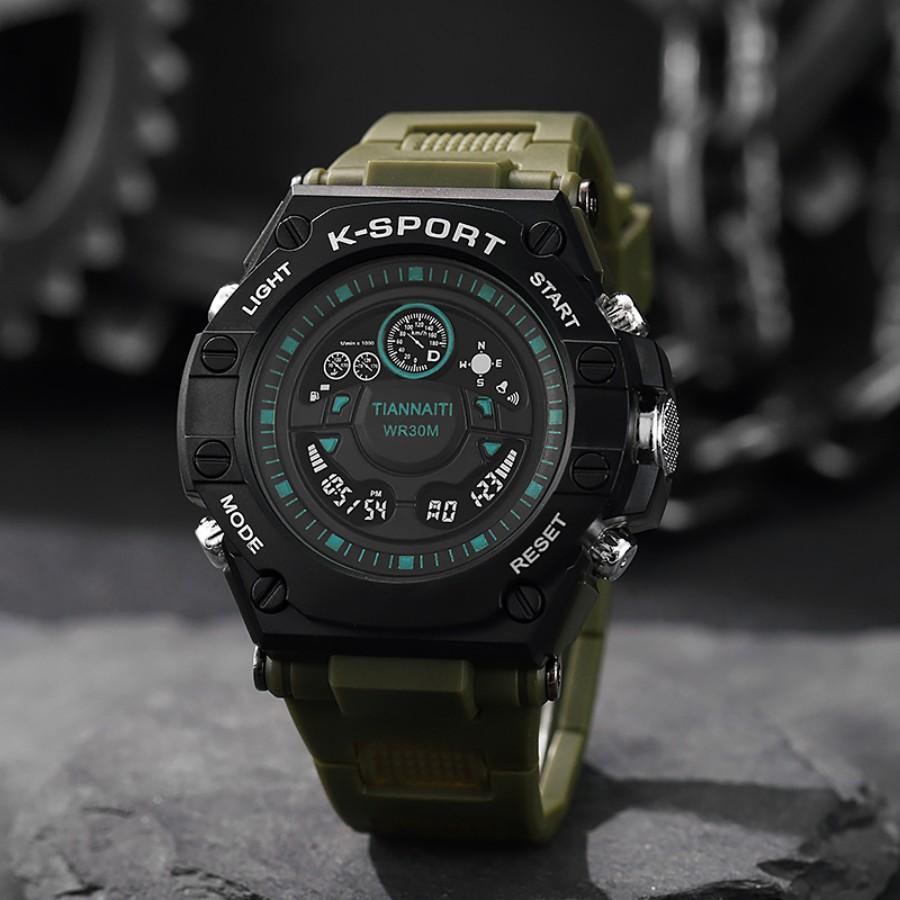 Sports Watch For Men Outdoor Military Sports Watches Alarm Clock Multifunction Digital Wristwatch for man kids Boys Student Teen
