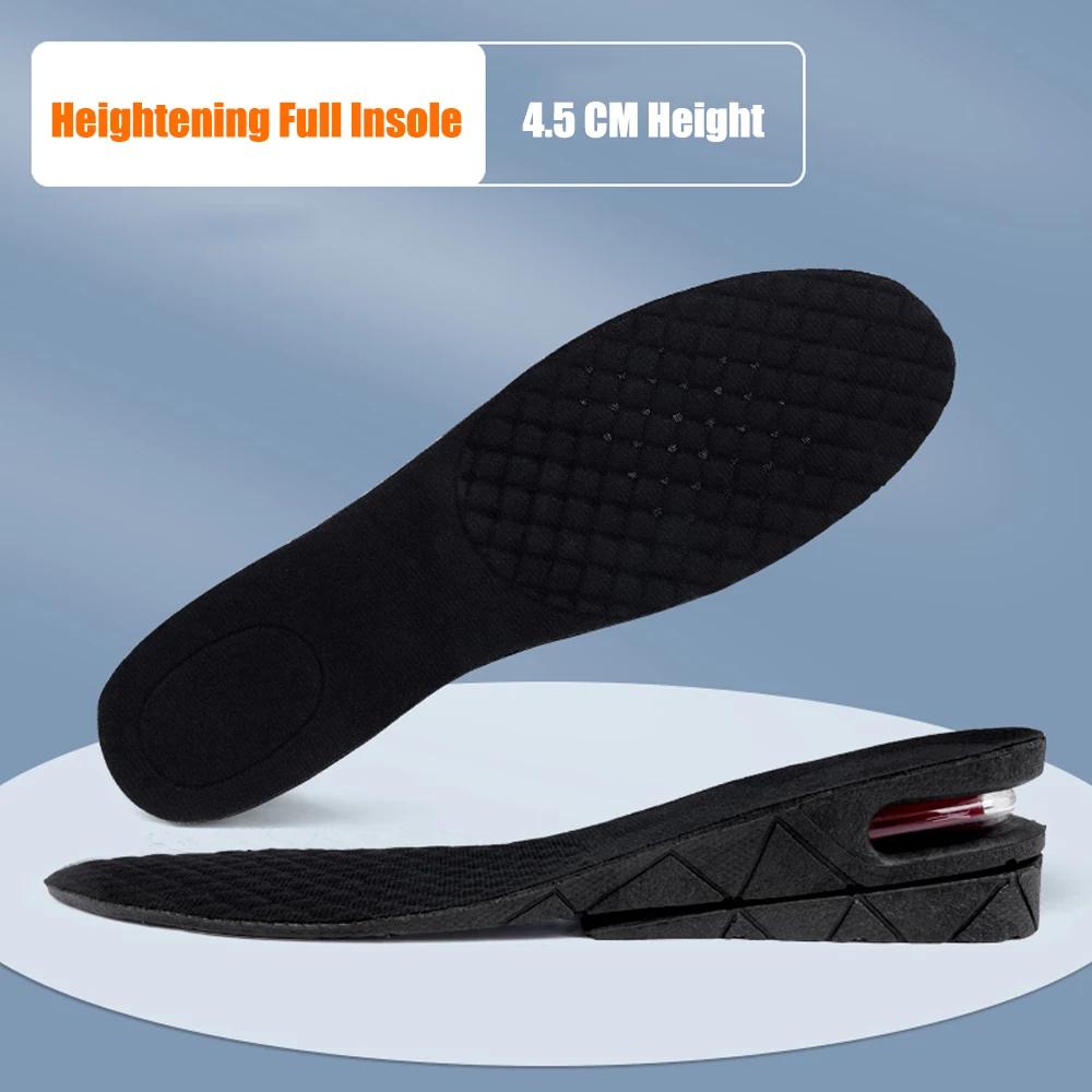 

Invisible Height Increase Insole Cushion Height Adjustable Shoe Heel Insoles Insert Taller Support Shock Absorptiont Foot Pad Unisex Size