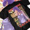Saeko Busujima Anime Tshirt From Death High School Manga Shirt Mens and Womens Summer Cotton Loose Fashion Top