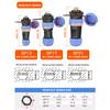 Waterproof Connector IP68 SP13 2/3/4/5/6/7/9PIN Male Plug & Female Socket Panel Mount Wire Cable Connector Aviation Plug