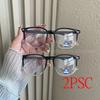 1PC Blue Light Blocking Glasses Square Nerd Frame Anti Blue Ray Computer Game Eyewear UV Protection