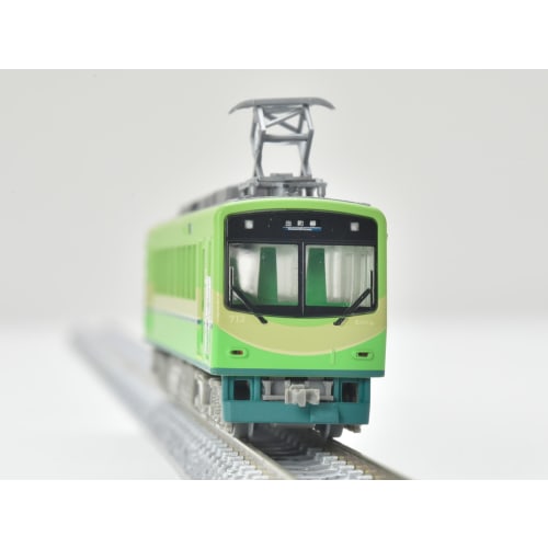 Railway Collection Tetsuro Eizan Railway 700 Series Car No. 712 Green Diorama Supplies