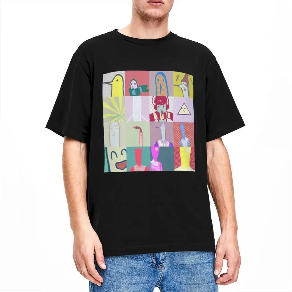 Lustige Gute Nacht Oyasumi Punpun T-Shirts Herren Damen T-Shirts Bedruckte Kleidung