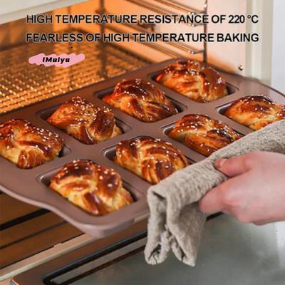 1Pcs Non-Stick 8-Mold Baking Tray Mini Loaf Pans Cupcake Muffin Oven Baking Mold Home Cooking Tool