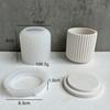 Silicone Cup-Shaped Candle Mold for DIY Candle Making, Resin Casting, Jewelry Crafts, Home Decor, Easy Release Flexible Baking Mold for Handmade