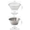 Stainless Steel Double-Layer Fruit & Vegetable Washing Basket Set