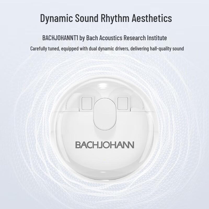 Bach Johann T1 Smart Noise-Cancelling True Wireless Earbuds