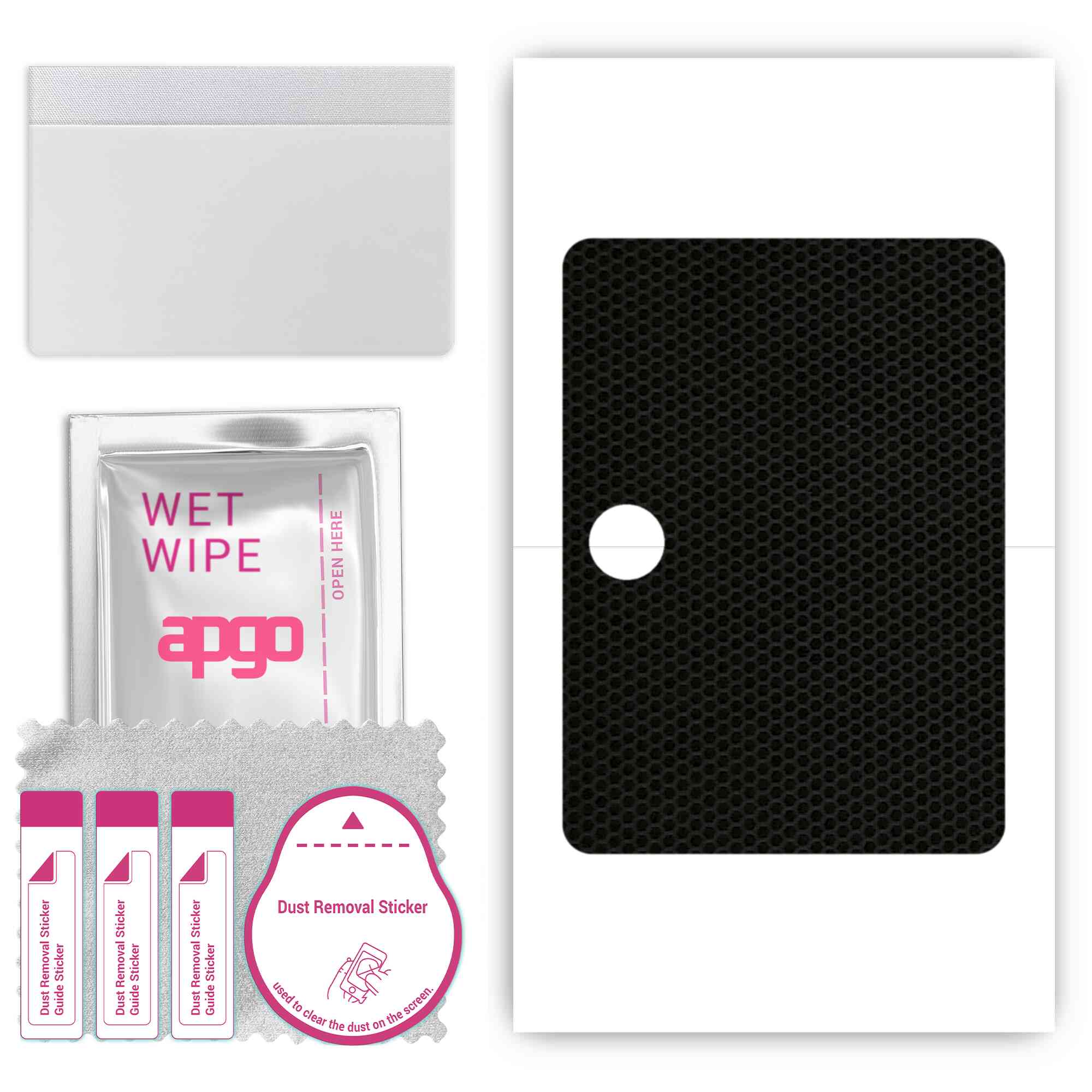 

apgo skin sticker film foil vinyl for the BACK compatible with Oppo Pad 2, scratch-resistant, easy to install - Matrix