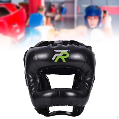 Casque de boxe rembourré pour hommes, femmes et enfants, taekwondo, sanda, kickboxing