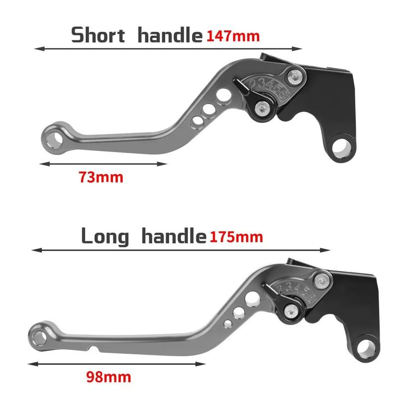 Aluminum Adjustable Clutch Lever Suzuki Bandit GSF650 DL1050 Motorcycle Brake Handle