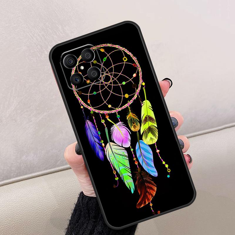 Retro Feather Dreamcatcher For Honor Magic 8 Pro 6 7 Lite Case For Honor Win RT 400 200 50 70 90 X8c X8b X9a X9b X9c X9d