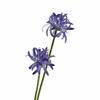 2 Heads Simulation Lycoris Flower Realistic Artificial Silk Flower  Party Decorations