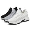 Thick-soled Inner Height-increasing Shoes Spring and Summer New Fly-woven Casual Sports Shoes Dad Shoes Ins