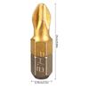10Pcs PH2 Screwdriver Bit Set NonSlip Drill Bit PH2Cross Head Drill Bit 25mm Length 1/4inch Hexs Shank Rusts Resistance