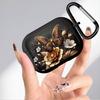 Golden Butterfly Flowers Soft Earphone Cases Cover Case For Airpods Pro3 Pro2 2 3 1 4 Pro
