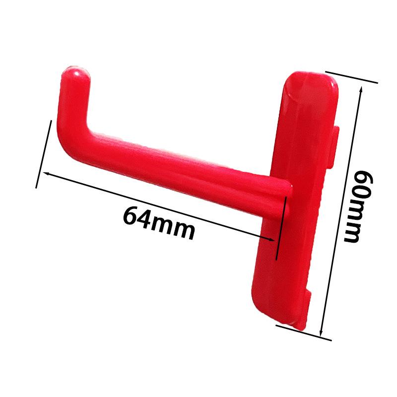 

Plastic Pegboard Rack for Car Wash, Beauty Shop, and Hardware Tool Storage