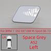 For BMW 1 Series E81 E82 E87 E88 LCI M SPORT 2005-2013 Front Headlight Headlamp Washer Nozzle Cover Cap 61677837431 61677837432