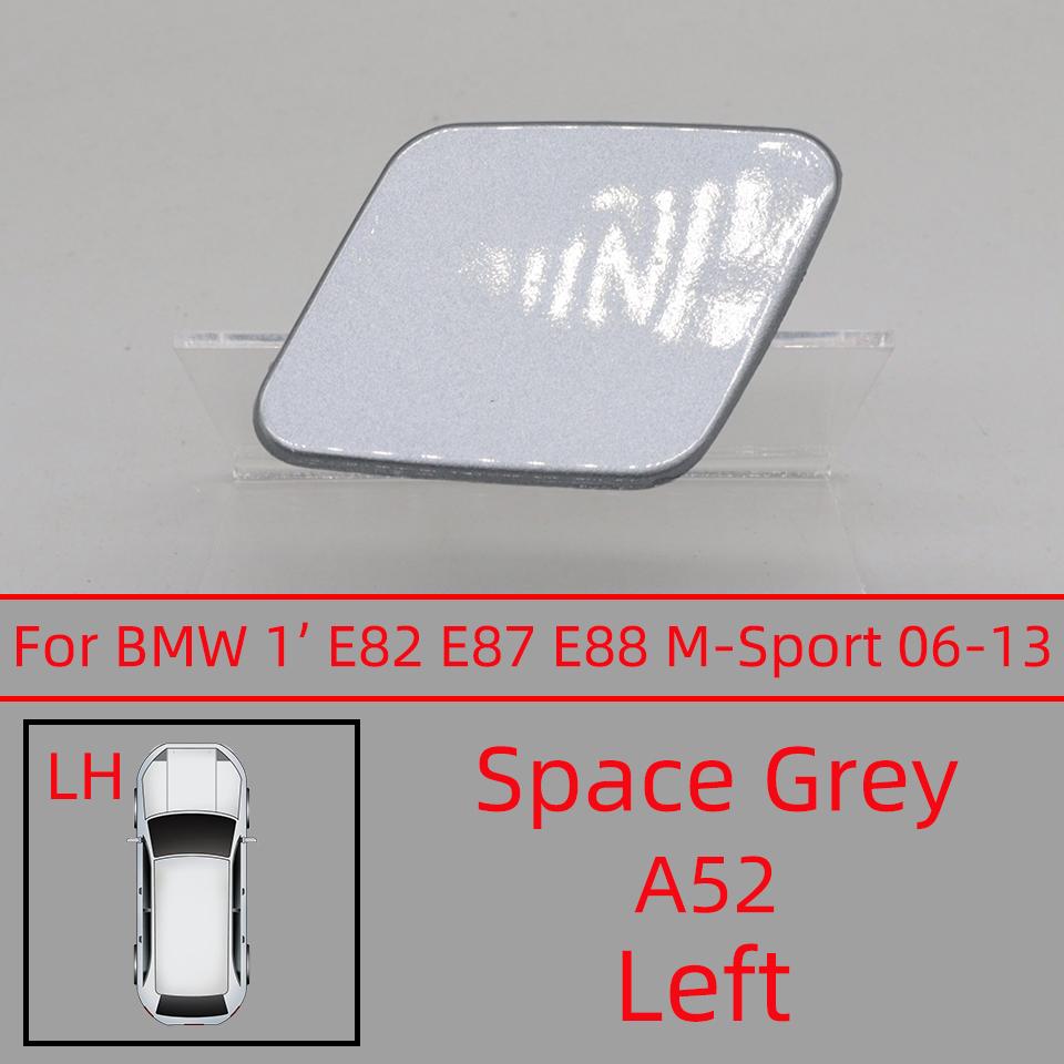 For BMW 1 Series E81 E82 E87 E88 LCI M SPORT 2005-2013 Front Headlight Headlamp Washer Nozzle Cover Cap 61677837431 61677837432