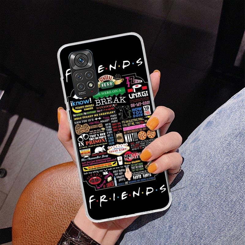 Friends Tv Show Funny Family Phnoe Case for Phnoe Case for Xiaomi Redmi Note 15 14 14S 13 Pro Plus 12 12S 11S 11E 10S 10 11T 5G