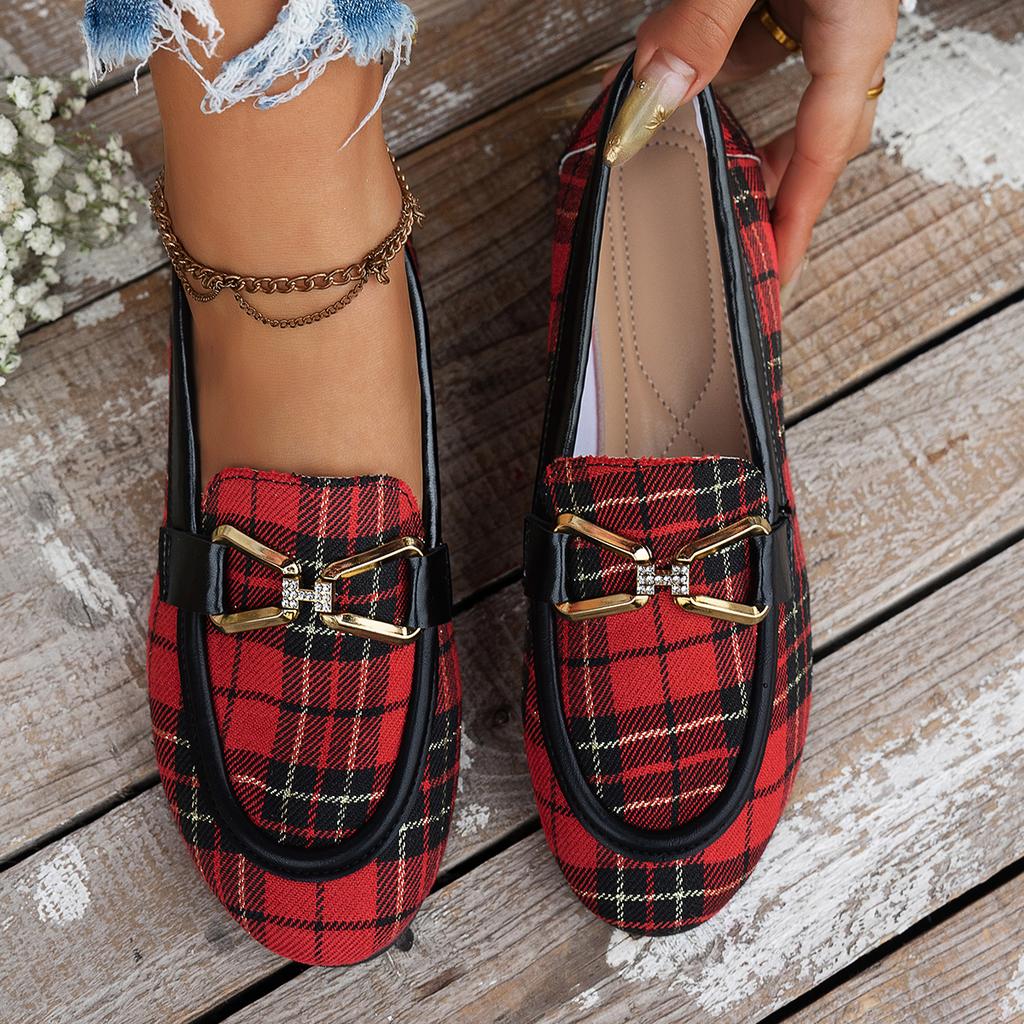 Mocassins plats pour femmes à la mode, patchwork, à enfiler, plateforme, nouvelles chaussures plates décontractées pour femmes, baskets d'extérieur confortables pour femmes, grandes tailles