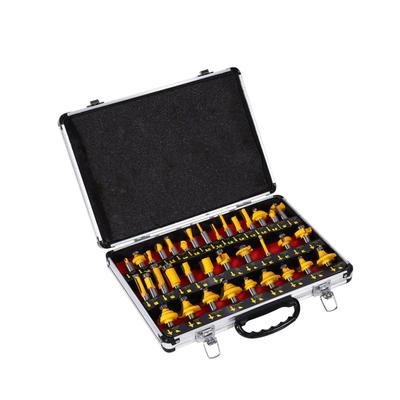 35pcs 1 2 Inch Shank Router Bits Set Woodworking Milling Cutter Bits With Box