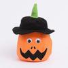 1 Pcs Glowing LED Pumpkin Bucket With Hat Lantern Ghost Festival Gifts Happy Party Decoration Light Supplies Accessories