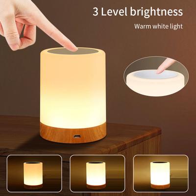 LED Night Light 13 Color Changing RGB Table Lamp Remote Control Touch Rechargeable Night Lamp Bedside Table Dimmable Desk Lamp